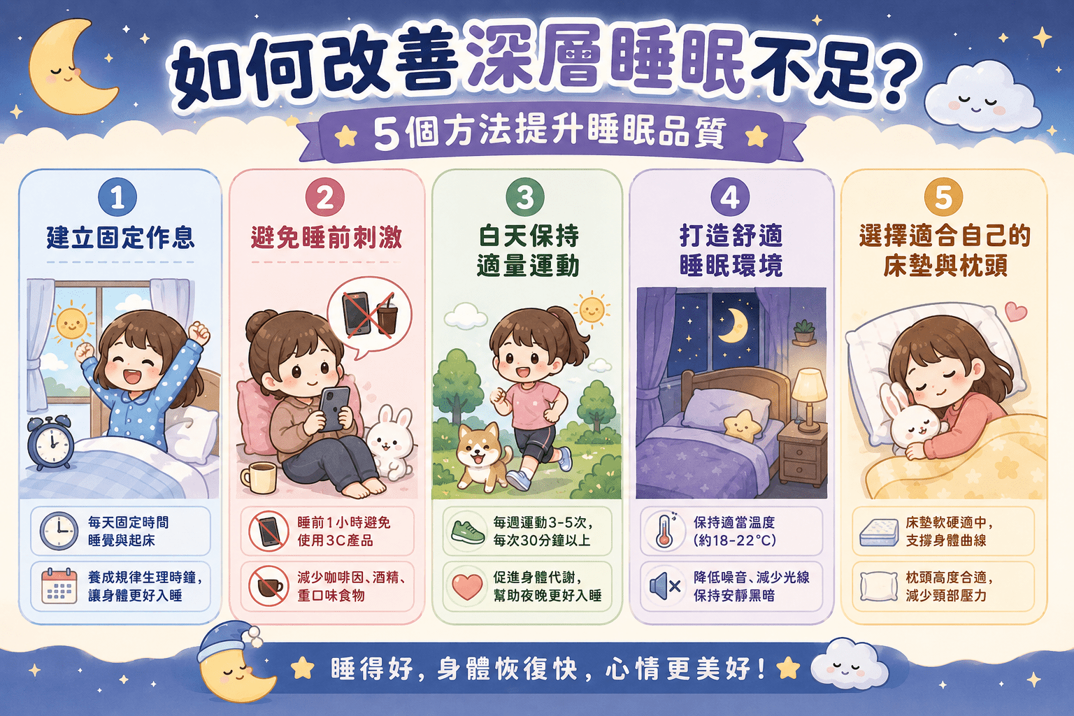 深層睡眠不足